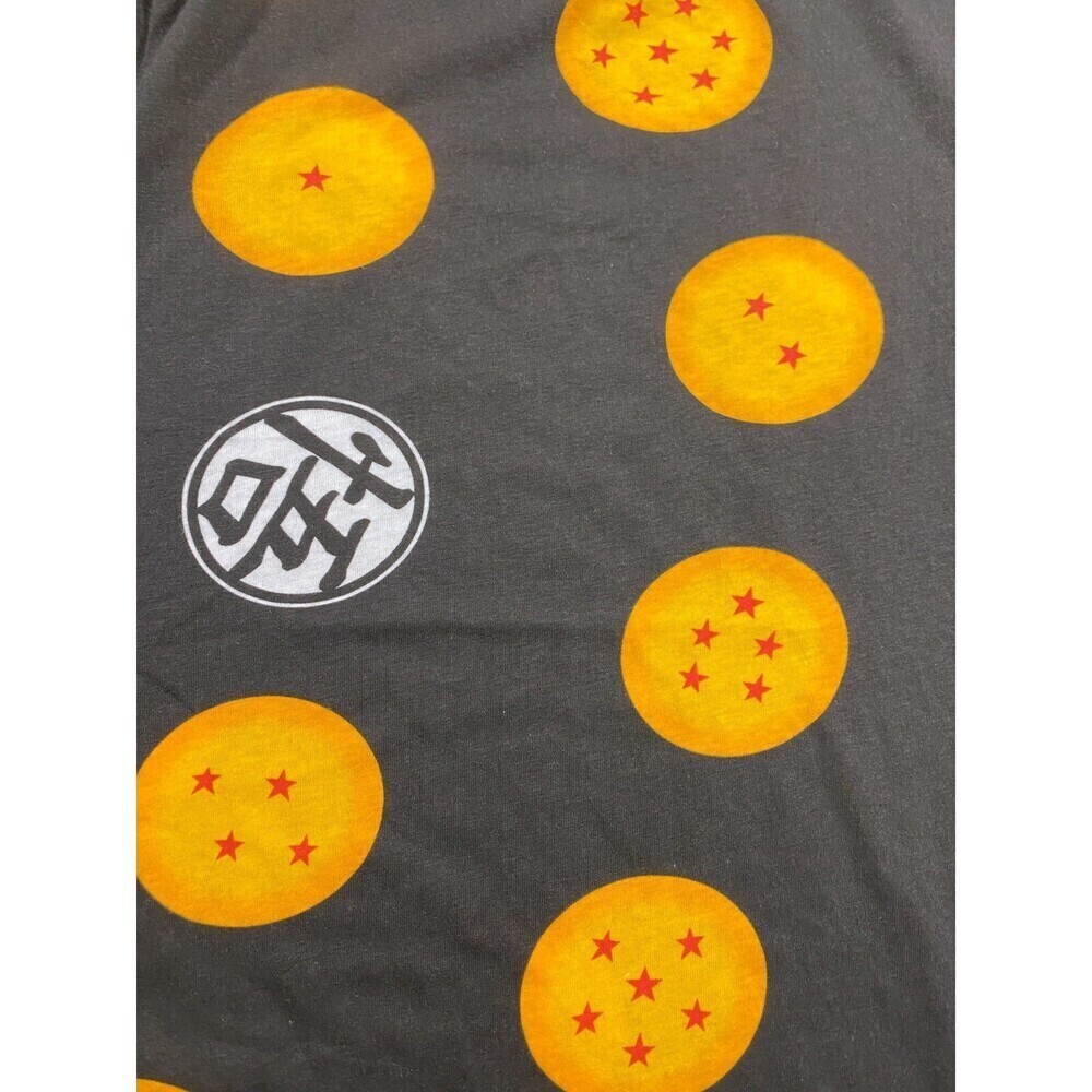 Dragon Ball Z Bird Studio Black Allover Print T-Shirt Lightweight Men's Size S - Picture 10 of 12